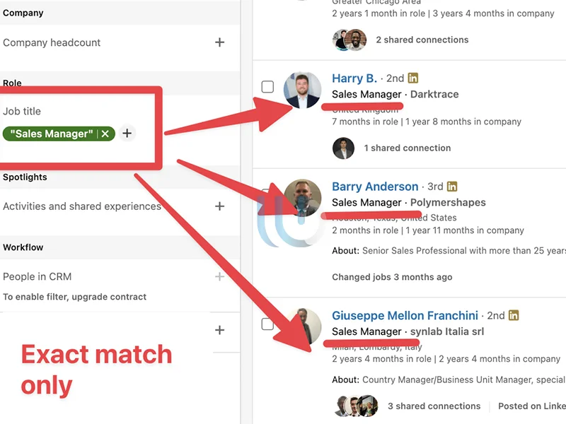 ویژگی‌های اصلی LinkedIn Sales Navigator