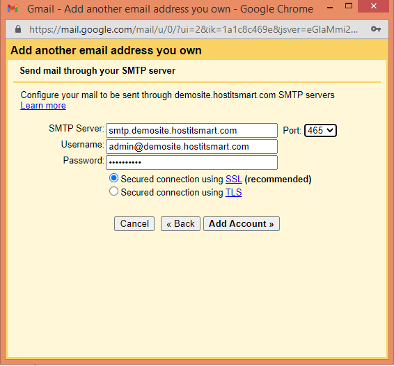 اتصال ایمیل هاست به Gmail - تنظیمات SMTP برای ارسال ایمیل