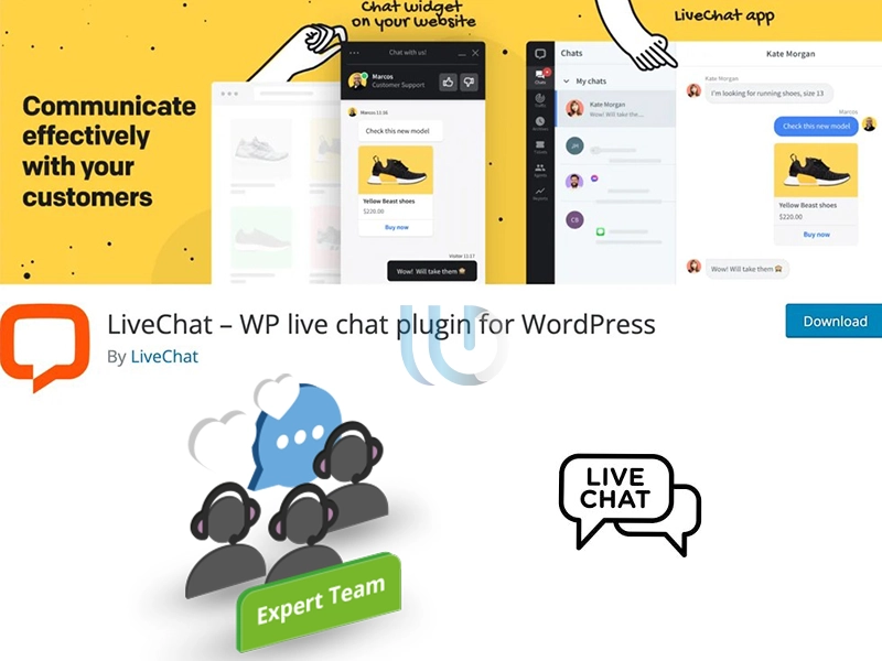 افزونه چت آنلاین Live Chat در وردپرس - نصب لفزونه چت آنلاین