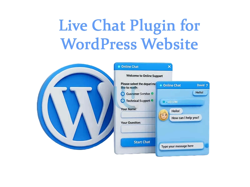 افزونه چت آنلاین Live Chat در وردپرس - Crisp Live Chat